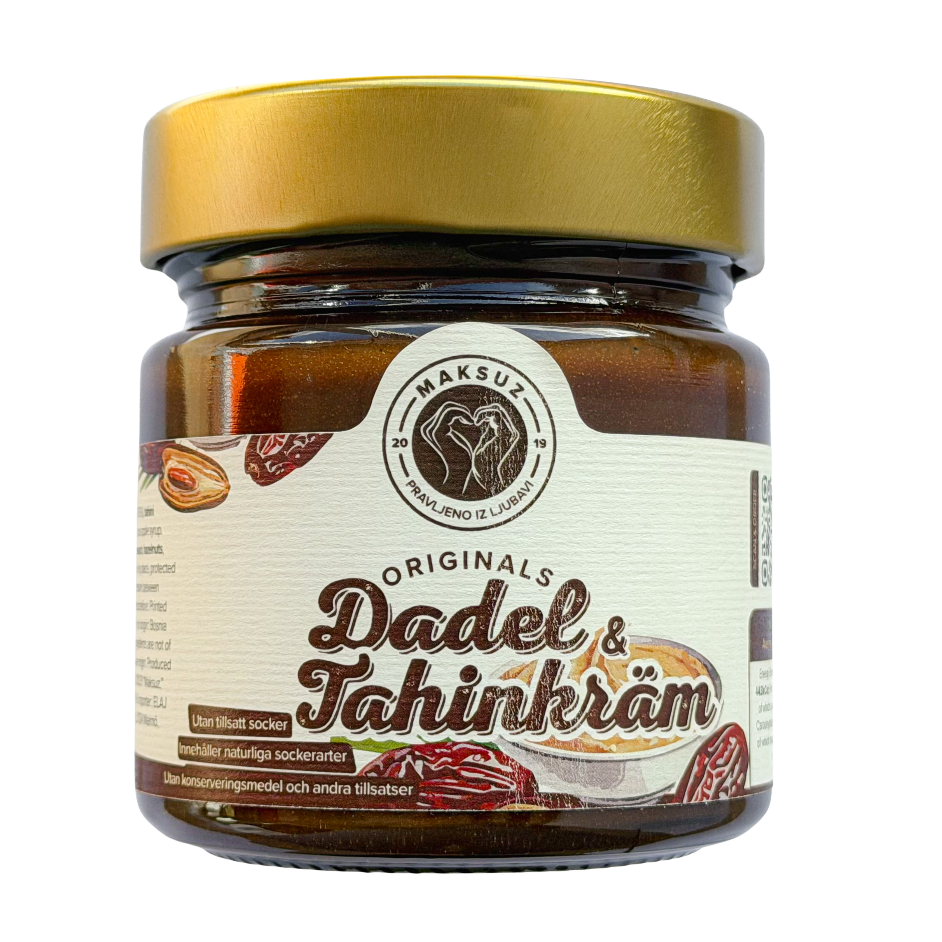 Dadel & tahinikräm 6-pack
