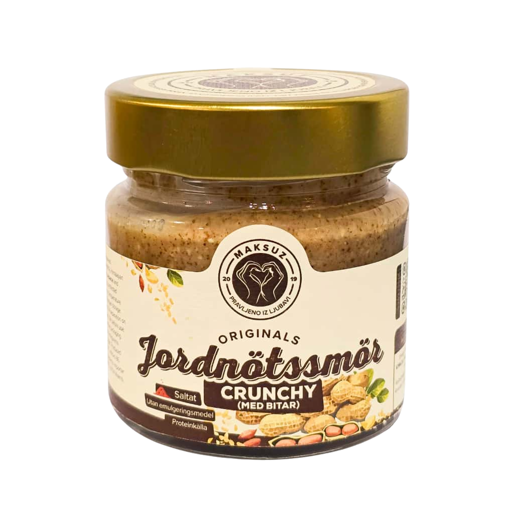 Jordnötskräm Crunchy 6-pack