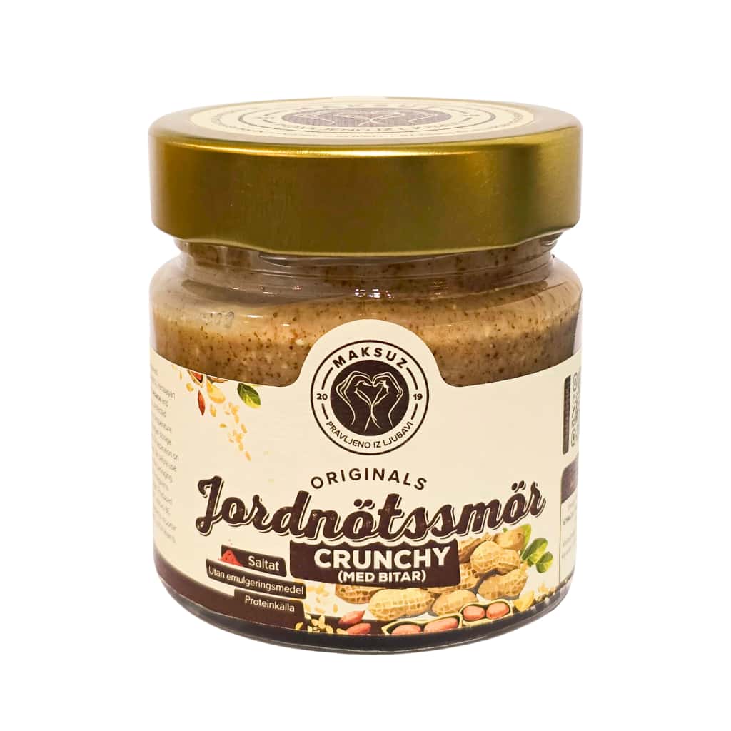 Jordnötskräm Crunchy 6-pack
